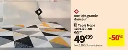 Conforama Tapis hope offre