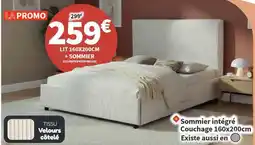Conforama Promo - lit 600x200cm + sommier offre