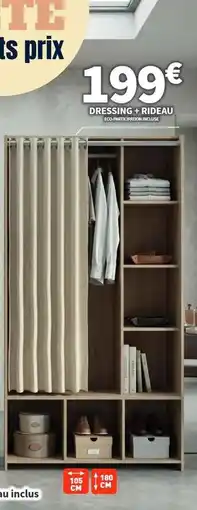 Conforama Dressing & rideau offre