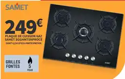 Conforama Plaque de cuisson gaz samet sg6mt/snproce offre