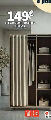Conforama Dressing sur roulettes offre