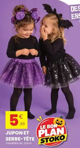 Stokomani STOKO Jupon et serre-tête offre