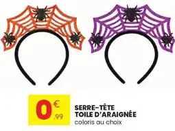 Stokomani SERRE-TÊTE TOILE D'ARAIGNÉE offre