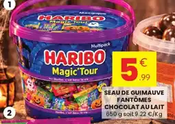 Stokomani Seau de guimauvre fantômes chocolat au lait offre
