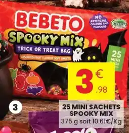 Stokomani 25 mini sachets spooky mix offre