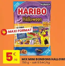 Stokomani HARIBO MIX MINI BONBONS HALLOWEEN offre