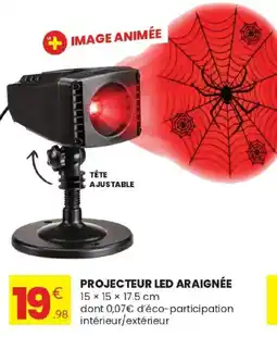 Stokomani PROJECTEUR LED ARAIGNÉE offre