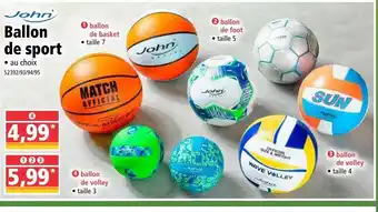 Norma Ballon de sport offre
