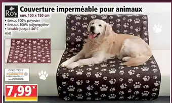 Norma Courverture impermeable pour animaux offre