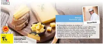 FROMAGERIE BADOZ Comté prestige A.O.P.