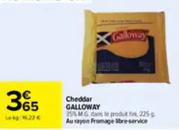 Carrefour Market Galloway Cheddar offre