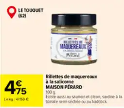 Carrefour Market MAISON PÉRARD Rillettes de maquereaux offre