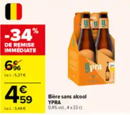 Carrefour Market YPRA Bière sans alcool offre