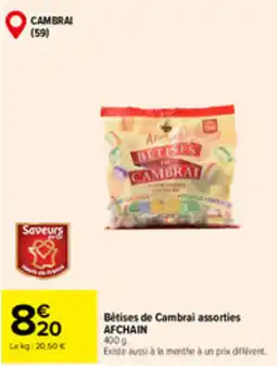 Carrefour Market AFCHAIN Bêtises de Cambrai assorties offre