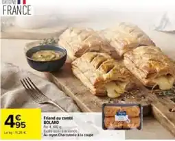 Carrefour BOLARD Friand au comté offre