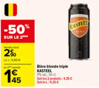 KASTEEL Bière blonde triple