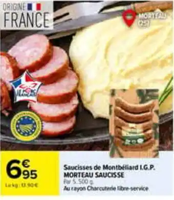 MORTEAU SAUCISSE