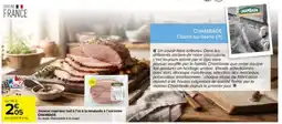 Carrefour Chambade Jambon supérieur cuit à ros à la moutarde à Fancienne offre