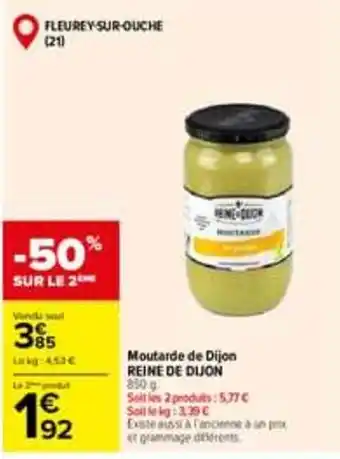 REINE DE DIJON Moutarde de Dijon