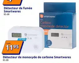 Action Smartwares Détecteur de monoxyde de carbone offre
