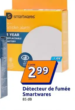 Action Smartwares Détecteur de fumée offre