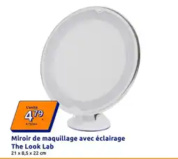 Action The Look Lab Miroir de maquillage avec éclairage offre