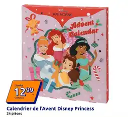 Action Disney Princess Calendrier de l'Avent offre