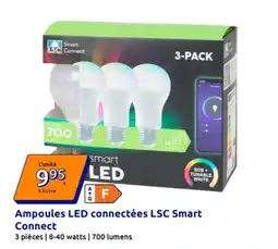 Action LSC Ampoules LED connectées offre