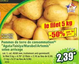 Norma Pommes de terre de consommation offre