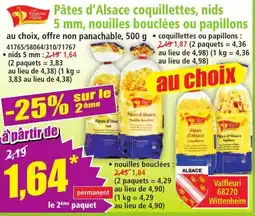 Norma Pâtes d'Alsace offre