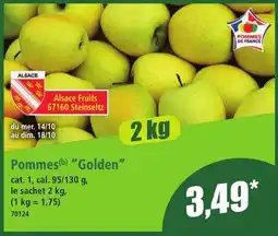 Norma Alsace Fruits Pommes(b) "Golden" offre