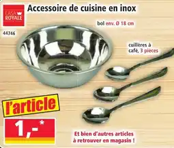Norma CASA ROYALE Accessoire de cuisine en inox offre