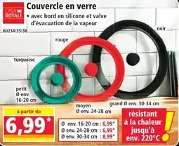 Norma CASA ROYALE Couvercle en verre offre