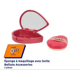Action Belluto Accessories Éponge à maquillage avec boîte offre