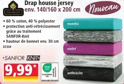Norma DREAMTEX Drap housse jersey offre