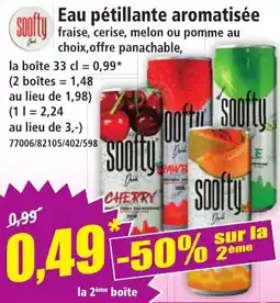 Norma soofty Eau pétillante aromatisée offre
