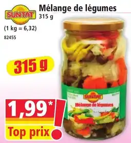 Norma SUNTAT Mélange de légumes offre