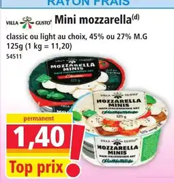 Norma Villa Gusto Mini mozzarella offre