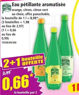 Norma Maison Perrier Eau pétillante aromatisée offre