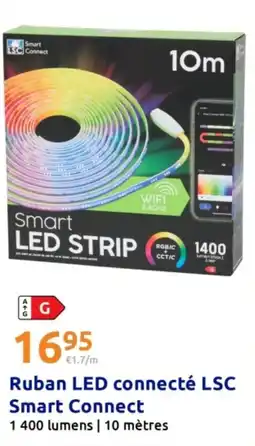 Action Ruban led connecté smart connect offre