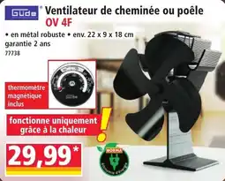 Norma Gude Ventilateur de cheminée ou poêle offre
