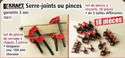 Norma KRAFT Serre-joints ou pinces offre