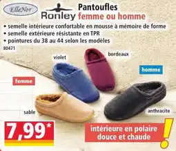 Norma Ronley Pantoufles offre