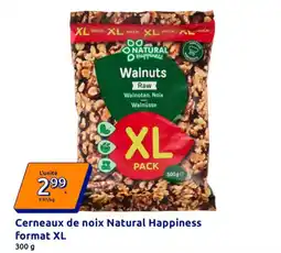 Action Natural Happiness Cerneaux de noix offre