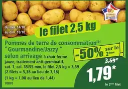 Norma Pommes de terre de consommation offre