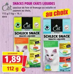 Norma Cat Schleck Snack offre