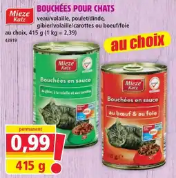 Norma Mieze Katz Bouchées en sauce offre