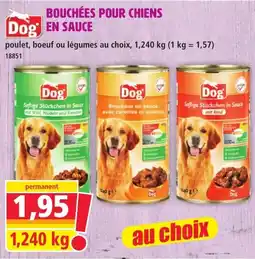 Norma Dog Bouchées en sauce offre