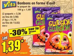 Norma Vita Bonbons en forme d'œil offre