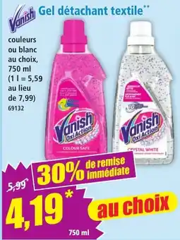 Norma Vanish Gel détachant textile offre